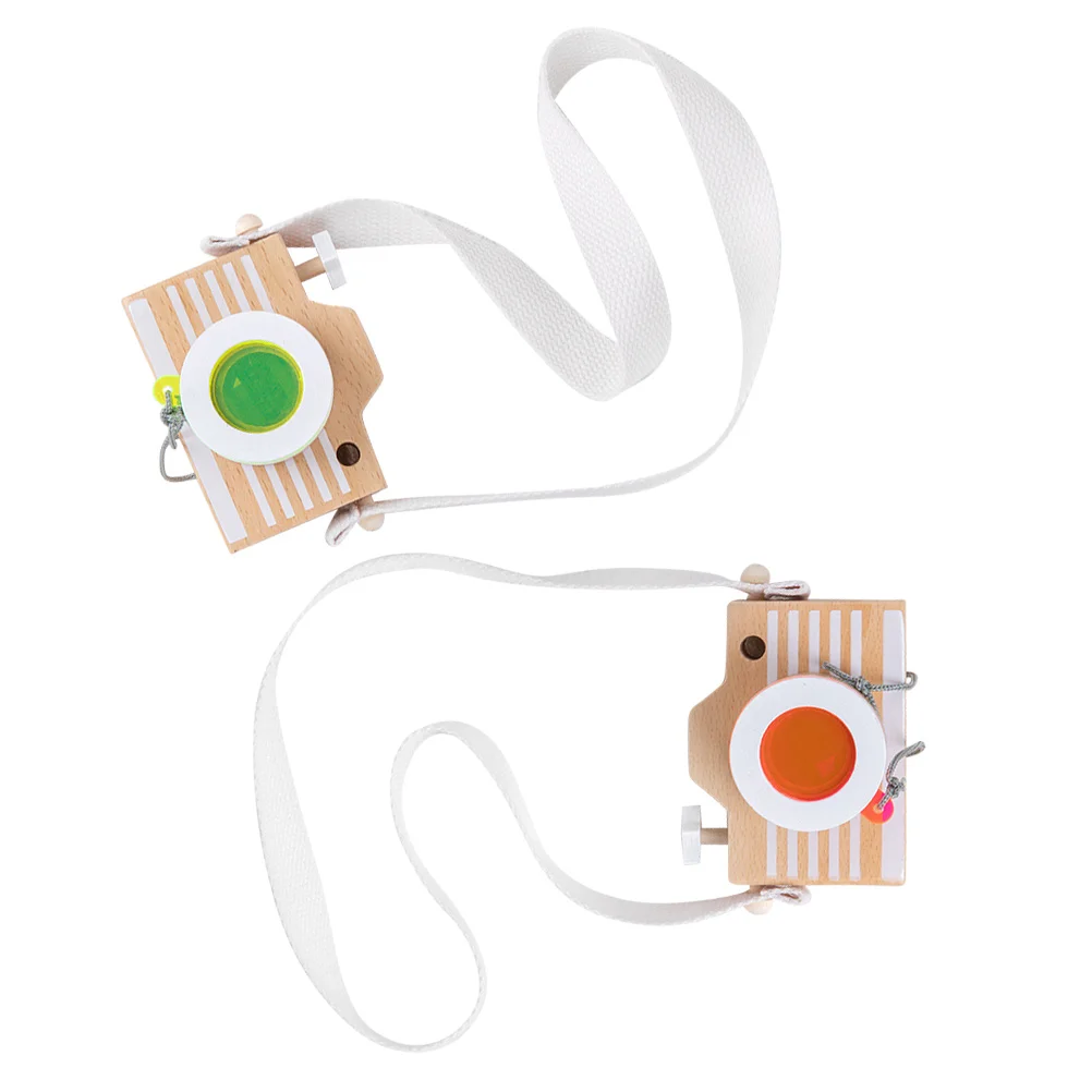 2Pcs Camera Portable Wood Camera Desk Camera Adornment Simulation Camera Toys Kids Kaleidoscope for Gift Room Decor Home
2Pcs Camera Portable Wood Camera Desk Camera Adornment Simulation Camera Toys Kids Kaleidoscope for Gift Room Decor Home