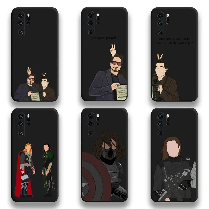 Marvel Stark Iron man Winter Soldier Bucky Barnes Phone Case For Huawei P20 P30 P40 lite E Pro Mate 40 30 20 Pro P Smart 2020
Marvel Stark Iron man Winter Soldier Bucky Barnes Phone Case For Huawei P20 P30 P40 lite E Pro Mate 40 30 20 Pro P Smart 2020