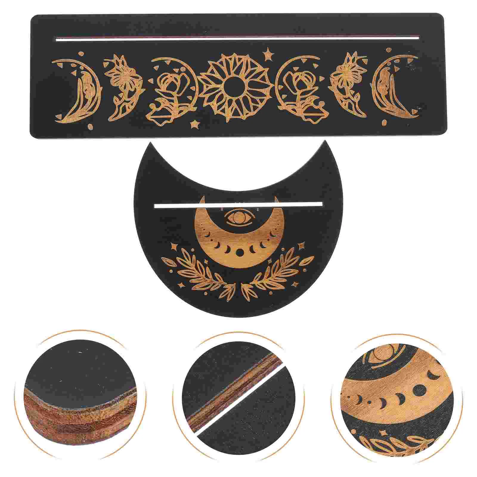 2 Pcs Jewelry Tray Jewelry Display Tray Hand Decor Wooden Tarot Bracket Deck Decor Tarot Desktop Rack Base Display Stand 
2 Pcs Jewelry Tray Jewelry Display Tray Hand Decor Wooden Tarot Bracket Deck Decor Tarot Desktop Rack Base Display Stand