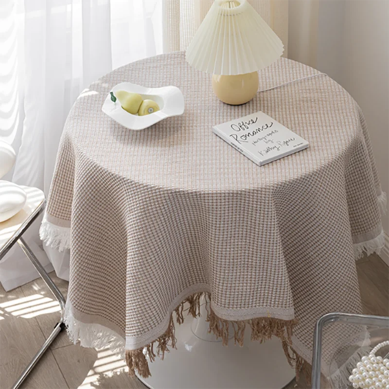 Cotton and Linen Tablecloth Retro Table Cover for Table Nappe De Table Tassel Round Cloth Obrus Tafelkleed Mantel De Mesa
Cotton and Linen Tablecloth Retro Table Cover for Table Nappe De Table Tassel Round Cloth Obrus Tafelkleed Mantel De Mesa