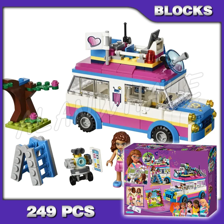 249pcs Friends Heartlake Olivia Mission Vehicle Truck Park Scene Control Center 10853 Building Blocks Sets Compatible With Model
249pcs Friends Heartlake Olivia Mission Vehicle Truck Park Scene Control Center 10853 Building Blocks Sets Compatible With Model