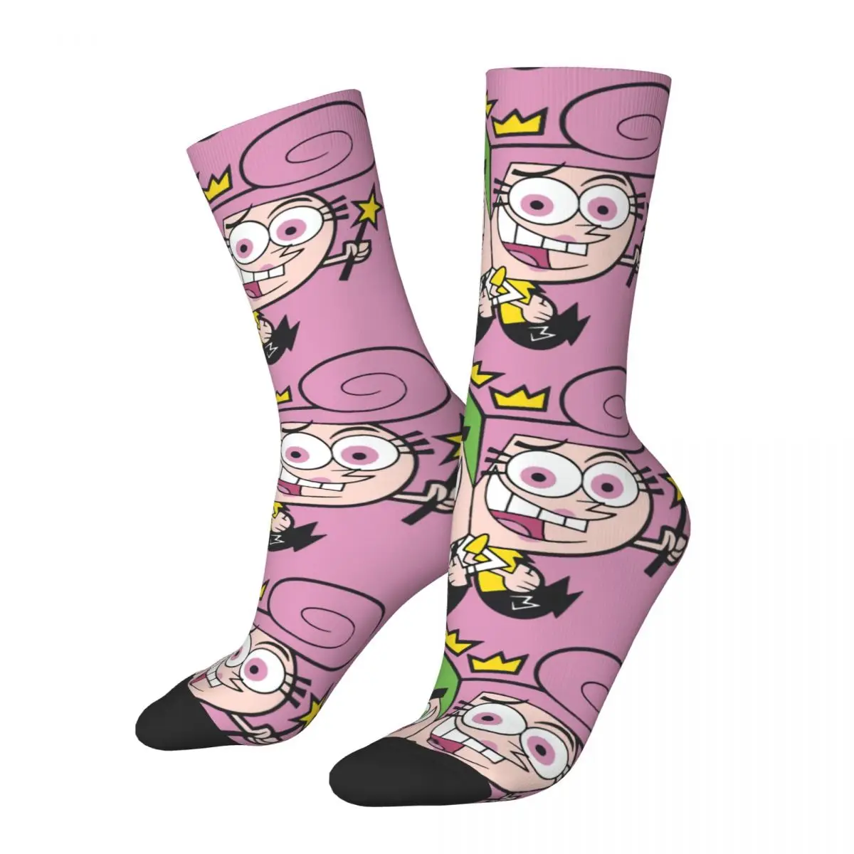 Hip Hop Retro Cosmo And Wanda Crazy Men's compression Socks Unisex The Fairly Odd Parents Harajuku Pattern Printed Crew Sock
Hip Hop Retro Cosmo And Wanda Crazy Men's compression Socks Unisex The Fairly Odd Parents Harajuku Pattern Printed Crew Sock