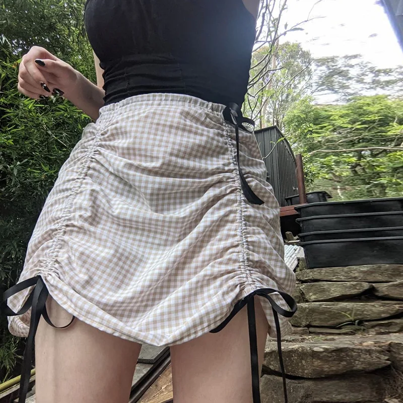 2022 Women's Short Skirt Summer Fashion Trend Women's New High Waist Pleated Plaid Bag Hip Slim Fit All-match Skirt
2022 Women's Short Skirt Summer Fashion Trend Women's New High Waist Pleated Plaid Bag Hip Slim Fit All-match Skirt