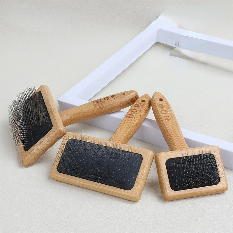 Natural Bamboo Handle Comb and Stainless Steel Hair Brush Dogs Cats Pets Accessories Tools Open Knot Pet Combs Durable Dense
Natural Bamboo Handle Comb and Stainless Steel Hair Brush Dogs Cats Pets Accessories Tools Open Knot Pet Combs Durable Dense