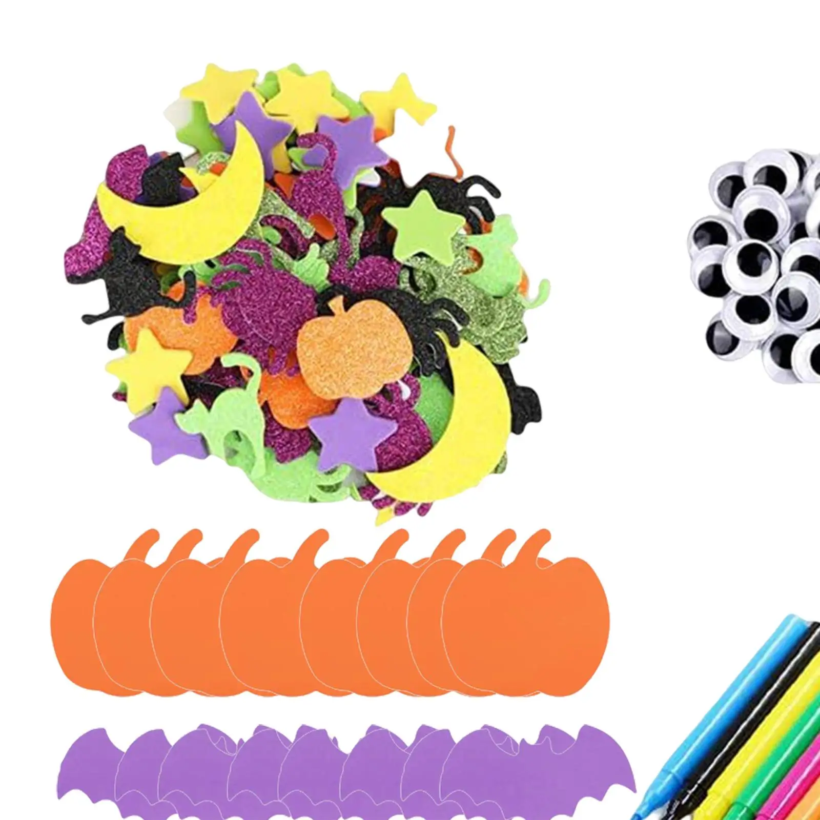 24x Хэллоуин Детские ремесла Хэллоуин наклейки для вечевечерние самоклеящиеся 
24x Хэллоуин Детские ремесла Хэллоуин наклейки для вечевечерние самоклеящиеся