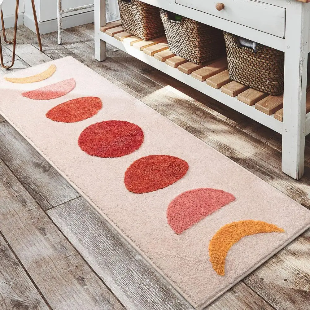 Beautiful Floor Carpet Flocking Bedside Blanket Soft Bohemia Moon Pattern Bedroom Bedside Carpet Drop-proof
Beautiful Floor Carpet Flocking Bedside Blanket Soft Bohemia Moon Pattern Bedroom Bedside Carpet Drop-proof