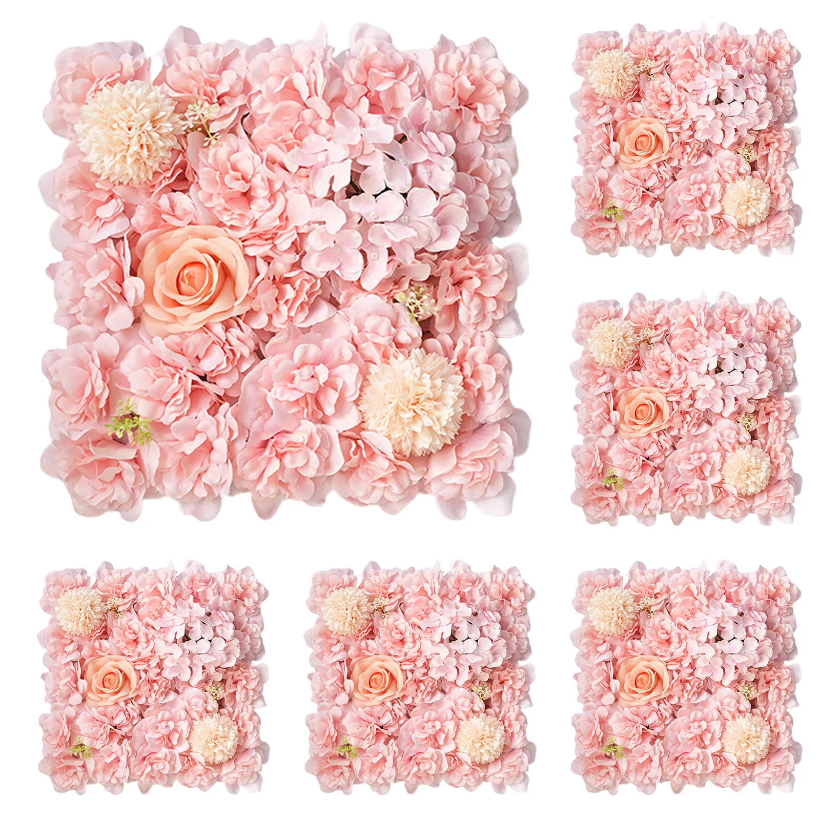 6pcs Artificial Rose Flower Wall Panels Hydrangea Peony Flower For Wedding Party Baby Shower Background Home Decoration
6pcs Artificial Rose Flower Wall Panels Hydrangea Peony Flower For Wedding Party Baby Shower Background Home Decoration