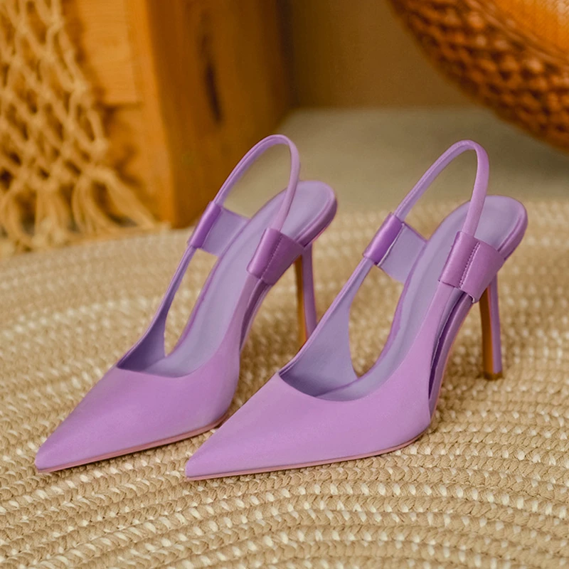 Pmwrun 2023 Summer New Brand Women Slingback Sandals Pointed Toe Slip On Thin High Heel Ladies Elegant Pumps Shoes
Pmwrun 2023 Summer New Brand Women Slingback Sandals Pointed Toe Slip On Thin High Heel Ladies Elegant Pumps Shoes