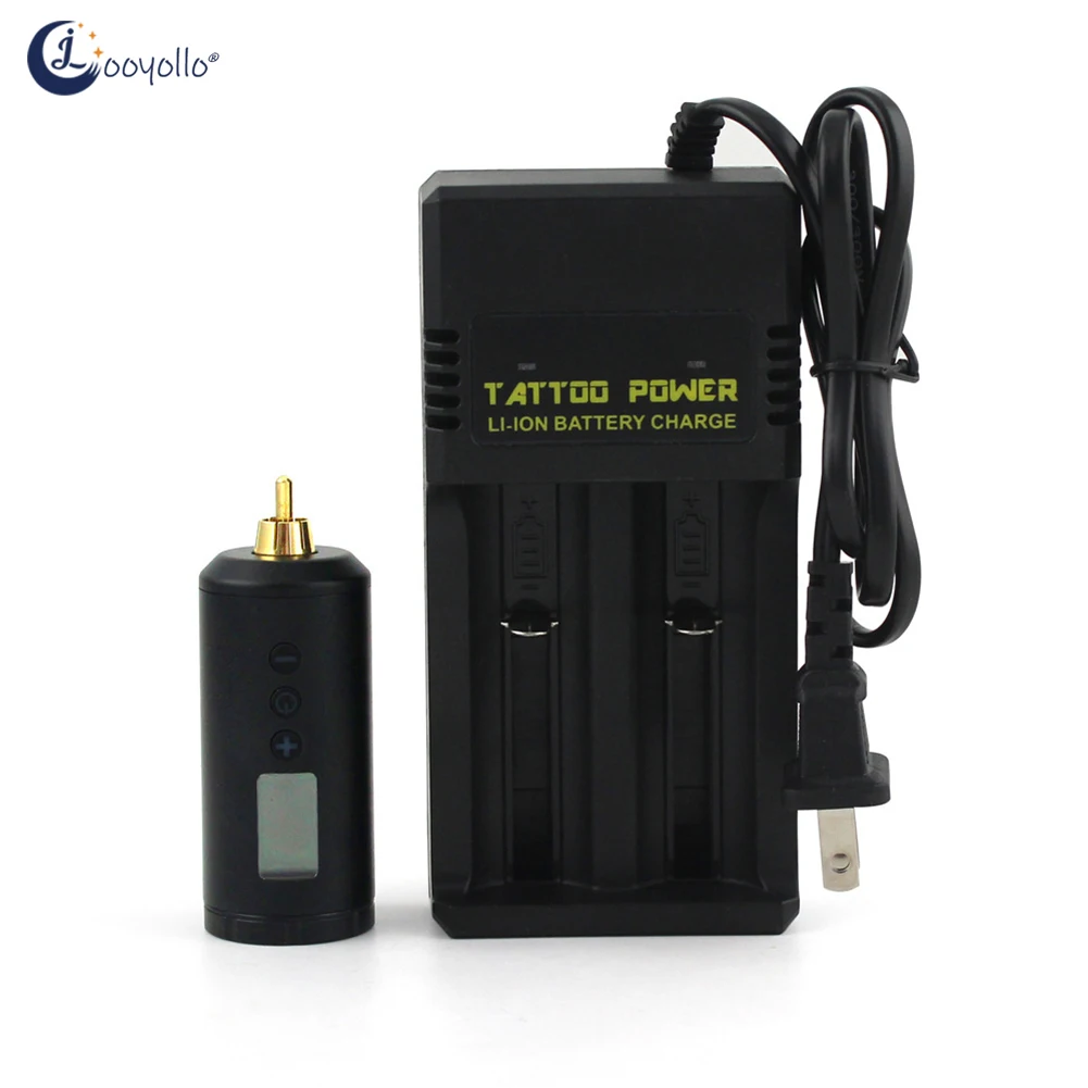 New Arrive Top Grade Mini Wireless Tattoo Pen Power Supply RCA 2000mAh Rechargeable Lithium Battery Rotary Machine Accessories
New Arrive Top Grade Mini Wireless Tattoo Pen Power Supply RCA 2000mAh Rechargeable Lithium Battery Rotary Machine Accessories