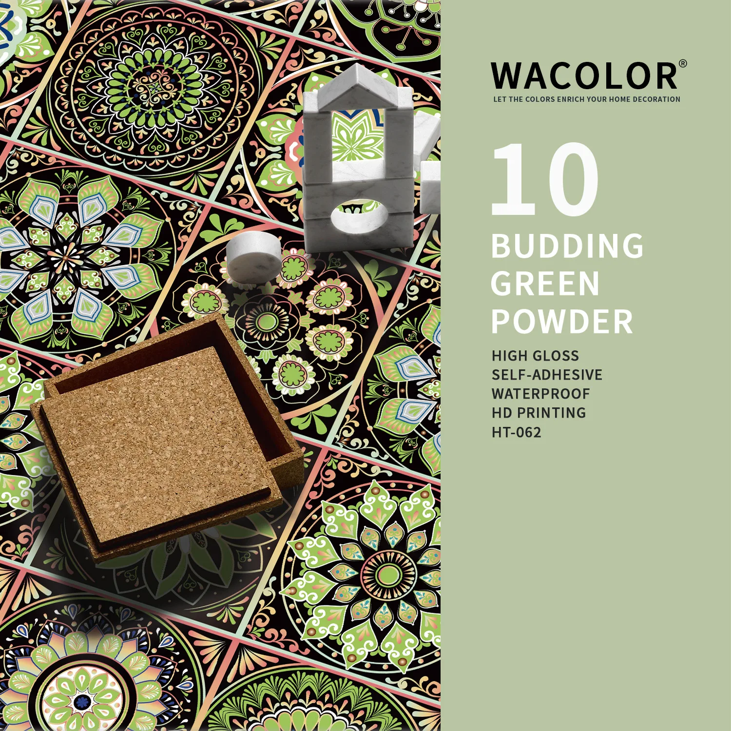 High Temperature Waterproof Wall Stickers Decorative Wall Self-adhesive Cabinet Stickers Kitchen Mandala Oil-proof Stickers
High Temperature Waterproof Wall Stickers Decorative Wall Self-adhesive Cabinet Stickers Kitchen Mandala Oil-proof Stickers