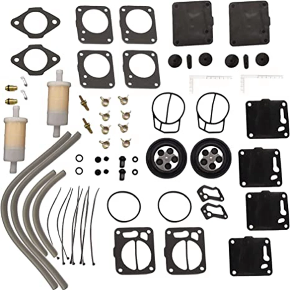 Dual Carb Carburetor Rebuild Kit Replacement for Sea Doo SP SPX GS HX GTS 717 720
Dual Carb Carburetor Rebuild Kit Replacement for Sea Doo SP SPX GS HX GTS 717 720