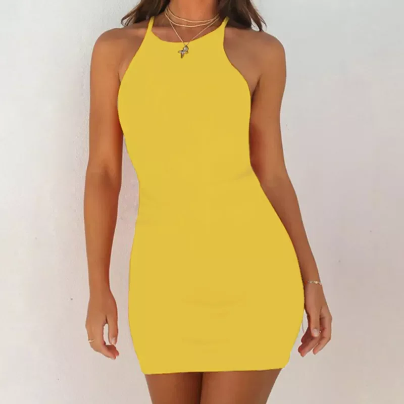 Bodycon Dress Sexy Sleeveless Tank Slim Mini Short Club Dress Stretch Party Sundress Office Lady Pink Yellow Summer Dress
Bodycon Dress Sexy Sleeveless Tank Slim Mini Short Club Dress Stretch Party Sundress Office Lady Pink Yellow Summer Dress