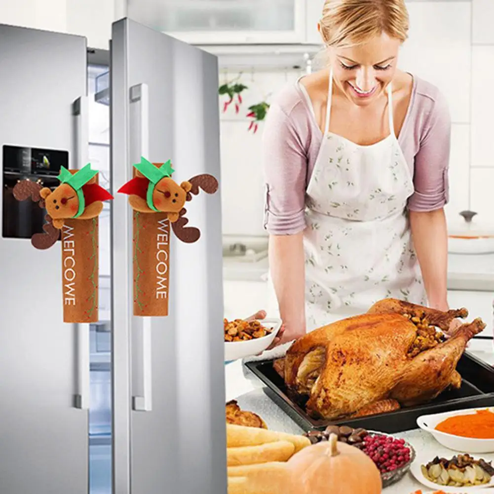 2Pcs Fridge Handle Cover Attractive Soft Reusable Household Supplies Refrigerator Handle Gloves Fridge Door Handle Cover
2Pcs Fridge Handle Cover Attractive Soft Reusable Household Supplies Refrigerator Handle Gloves Fridge Door Handle Cover