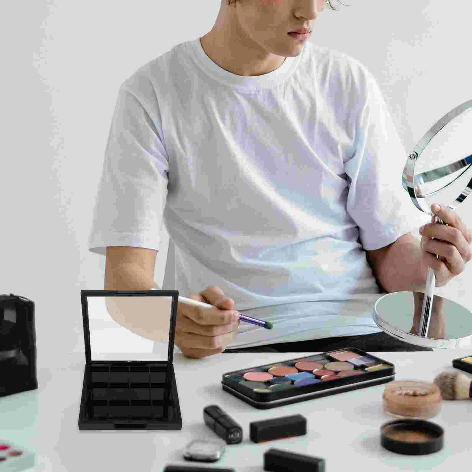 Grids Empty Cosmetics Dish DIY Blusher Glitter Eyeshadow Palette Eye Makeup Storage Dispensing Box For Women Girls Beginners
Grids Empty Cosmetics Dish DIY Blusher Glitter Eyeshadow Palette Eye Makeup Storage Dispensing Box For Women Girls Beginners