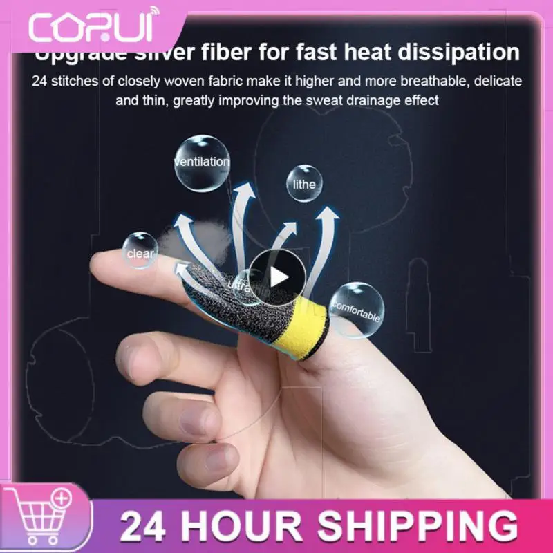 And Sweat Absorbing. Game Fingertip Cover Flexible Cotton Material Game Fingertips Easily Adjustable Can Be Carried With You
And Sweat Absorbing. Game Fingertip Cover Flexible Cotton Material Game Fingertips Easily Adjustable Can Be Carried With You