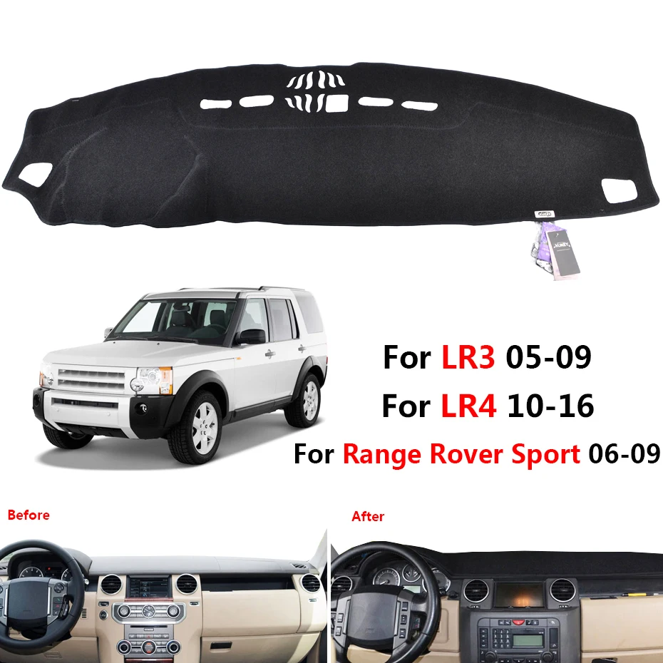 Xukey для Land Rover LR3 Discovery 3 Range Rover Sport 2005-2009 LR2 Freelander 2 2007-2014 Крышка приборной панели Dashmat Dash Mat
Xukey для Land Rover LR3 Discovery 3 Range Rover Sport 2005-2009 LR2 Freelander 2 2007-2014 Крышка приборной панели Dashmat Dash Mat