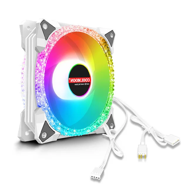 Coolmoon ARGB Diamond 12cm PC Case Fan PWM CPU Cooler Cooling Fan 120mm Hydraulic 5V ARGB AURA SYNC
Coolmoon ARGB Diamond 12cm PC Case Fan PWM CPU Cooler Cooling Fan 120mm Hydraulic 5V ARGB AURA SYNC