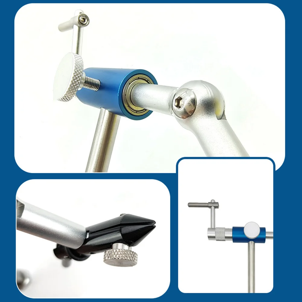 Fly Tying Vise Tools Fly Fishing Bait Fly Hook Hair Hook Rotatable BindingTool Jaw Rotating Hook Tools Tying Thread Bobbin
Fly Tying Vise Tools Fly Fishing Bait Fly Hook Hair Hook Rotatable BindingTool Jaw Rotating Hook Tools Tying Thread Bobbin
