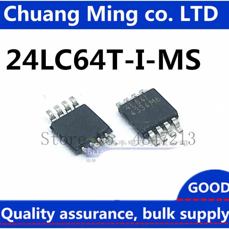 Free Shipping 20pcs/lots 24LC64T-I/MS 4L64I 24LC64T MSOP8 memory chip Quick delivery of Spot Stock
Free Shipping 20pcs/lots 24LC64T-I/MS 4L64I 24LC64T MSOP8 memory chip Quick delivery of Spot Stock