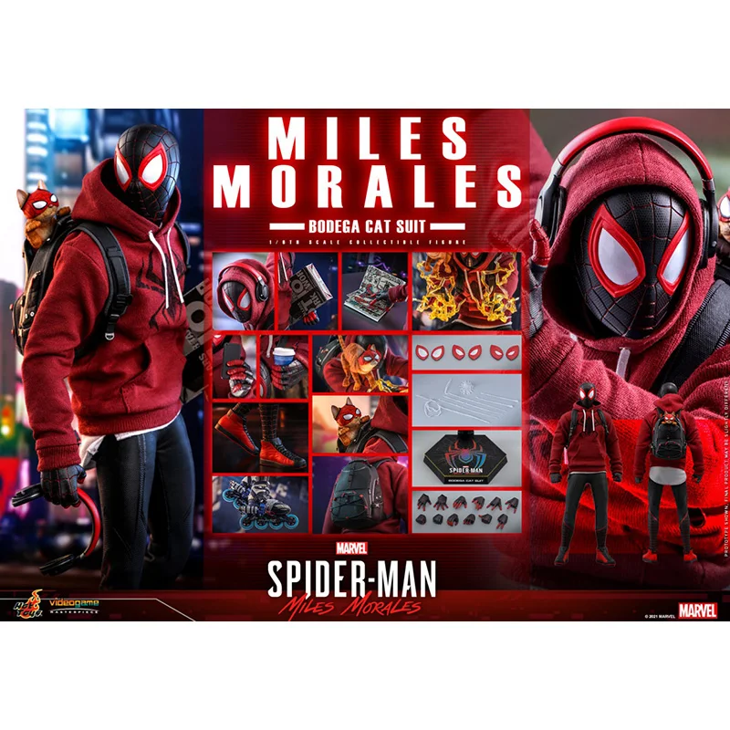 In Stock Original Hot Toys HT VGM50 1/6 Video Game Masterpiece Marvel's Spider-Man: Miles Morales Anime Figure Model Action Toys
In Stock Original Hot Toys HT VGM50 1/6 Video Game Masterpiece Marvel's Spider-Man: Miles Morales Anime Figure Model Action Toys