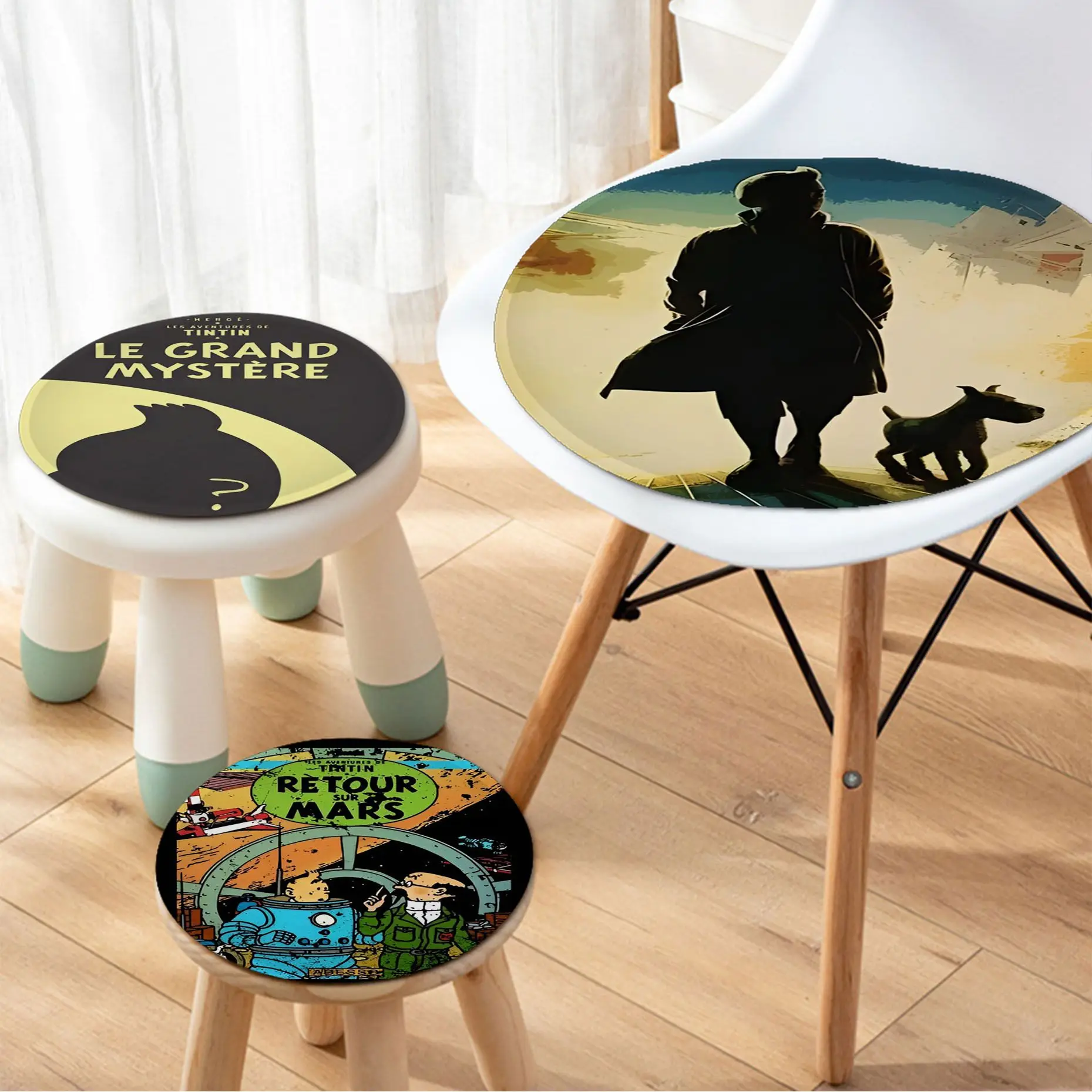 The Adventures Of TinTin Square Meditation Cushion Stool Pad Dining Chair Tatami Seat Cushion Anti-Slip Cushions Home Decor
The Adventures Of TinTin Square Meditation Cushion Stool Pad Dining Chair Tatami Seat Cushion Anti-Slip Cushions Home Decor