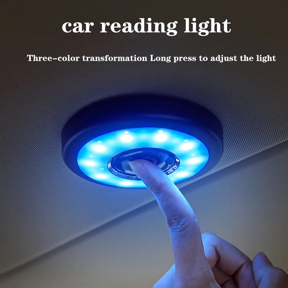 USB Charging LED Light Portable Round Universal Rechargeable Wireless Interior Reading Lamp Type Car Interior Night Light
USB Charging LED Light Portable Round Universal Rechargeable Wireless Interior Reading Lamp Type Car Interior Night Light