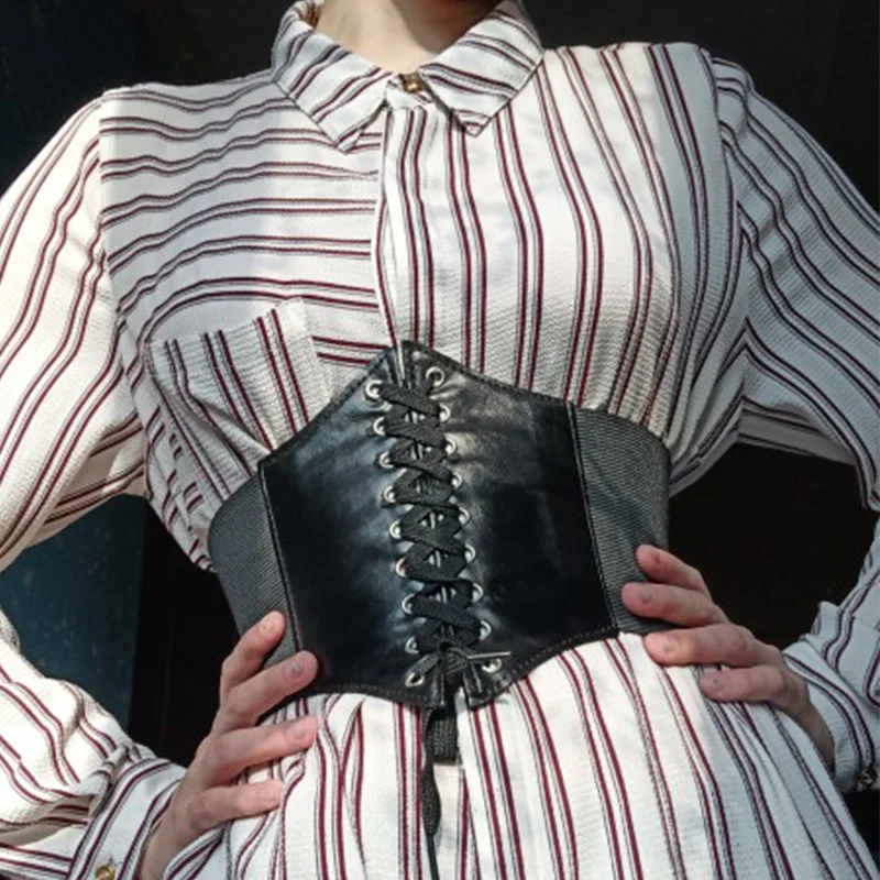 Black Sexy Women's Corset Top Female Gothic Clothing Underbust Waist Sexy Bridal Bustier Body Slimming Wide Belts Dress Girdle
Black Sexy Women's Corset Top Female Gothic Clothing Underbust Waist Sexy Bridal Bustier Body Slimming Wide Belts Dress Girdle