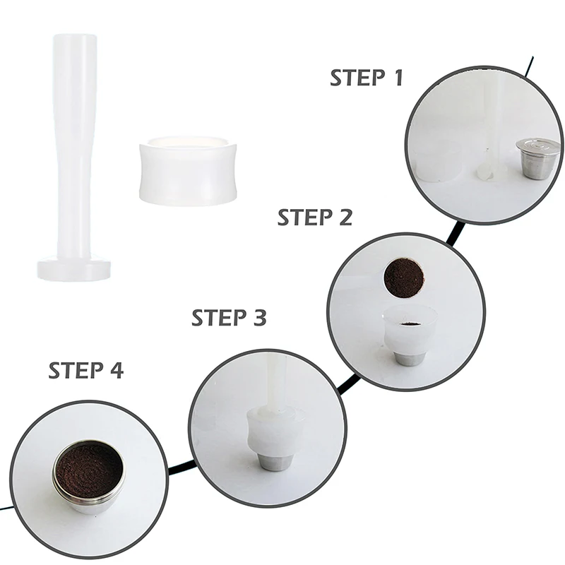 1Pc Coffee Tool Accessories for Coffee Capsule Easy Operation Tamper PP Food Grade Material
1Pc Coffee Tool Accessories for Coffee Capsule Easy Operation Tamper PP Food Grade Material