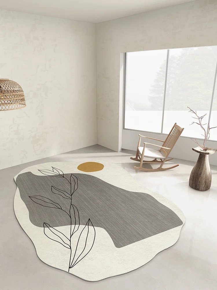 Simple design wild luxury living tea table carpet household special-shaped bedroom bedside cushion wind
Simple design wild luxury living tea table carpet household special-shaped bedroom bedside cushion wind