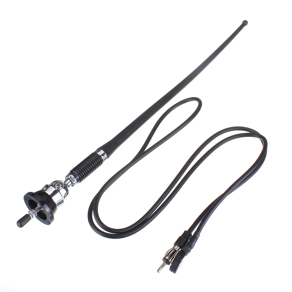 RMA305 Car Antenna 36cm Replacement Rubber Mast Roof Bracket 30mm Base Length Singal Accessories 1.3M Cable Length
RMA305 Car Antenna 36cm Replacement Rubber Mast Roof Bracket 30mm Base Length Singal Accessories 1.3M Cable Length