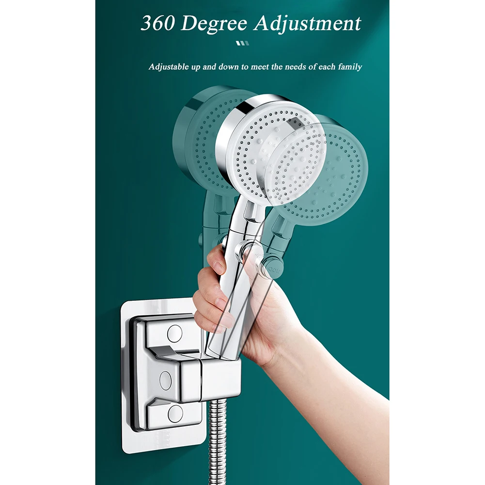 1 Pcs Shower Head Holder Free Adjustable Wall Mounted Shower Holder Self-Adhesive Handheld Bracket Shower Head Accessories
1 Pcs Shower Head Holder Free Adjustable Wall Mounted Shower Holder Self-Adhesive Handheld Bracket Shower Head Accessories