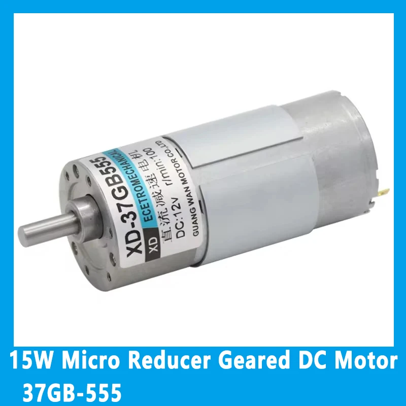 15 Вт микроредуктор мотор-редуктор постоянного тока 12 В 24 В регулируемая скорость по часовой стрелке против часовой стрелки 37 ГБ-555 мини-двигатель с высоким крутящим моментом и низкой скоростью
15 Вт микроредуктор мотор-редуктор постоянного тока 12 В 24 В регулируемая скорость по часовой стрелке против часовой стрелки 37 ГБ-555 мини-двигатель с высоким крутящим моментом и низкой скоростью