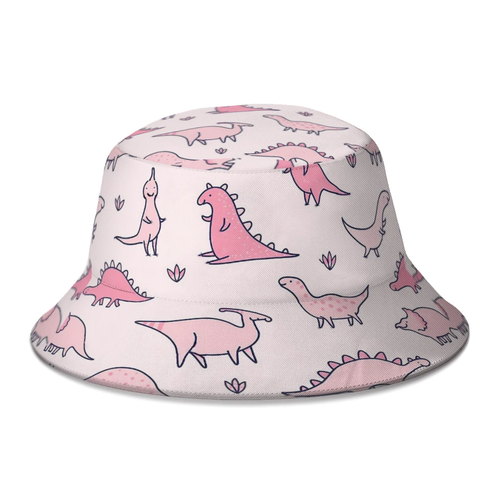 2022 New Summer Pink Dinosaurs Bucket Hats for Women Men Streetwear Foldable Bob Fishing Fisherman Hats Girls Boys Sun Cap
2022 New Summer Pink Dinosaurs Bucket Hats for Women Men Streetwear Foldable Bob Fishing Fisherman Hats Girls Boys Sun Cap