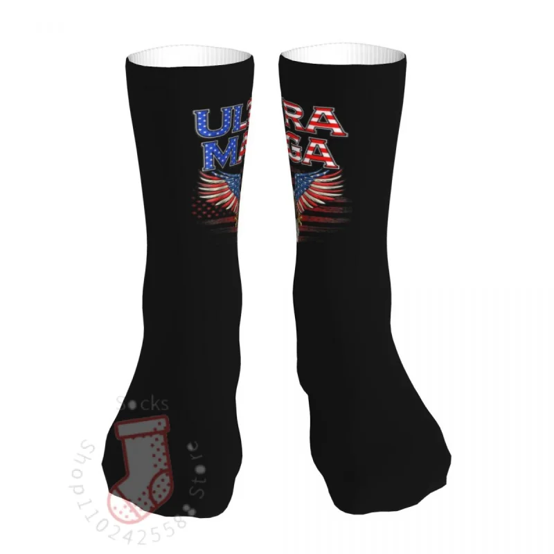 

Female Bike Ultra Maga Proud Socks Cotton Harajuku Make America Great Again Women Sock