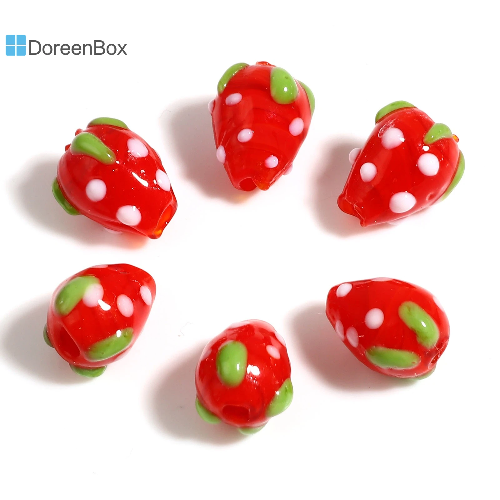 20PCs Strawberry Lampwork Glass Beads Red Fruit Red Loose Spacer Beads For Women DIY Bracelets Necklace Jewelry Making
20PCs Strawberry Lampwork Glass Beads Red Fruit Red Loose Spacer Beads For Women DIY Bracelets Necklace Jewelry Making