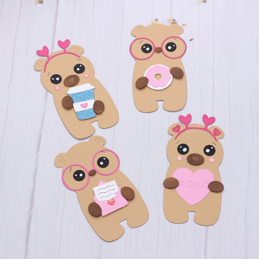 ZFPARTY Cute Bears Metal Cutting Dies Stencils for DIY Scrapbooking Decorative Embossing DIY Paper Cards
ZFPARTY Cute Bears Metal Cutting Dies Stencils for DIY Scrapbooking Decorative Embossing DIY Paper Cards