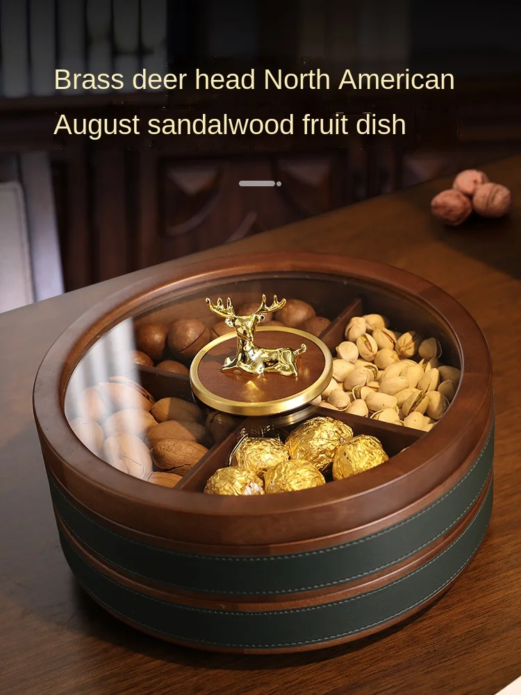New Solid Wood New Chinese Household Nut Fruit Plate Living Room Coffee Table Dried Fruit Storage Box Light Luxury Candy Box
New Solid Wood New Chinese Household Nut Fruit Plate Living Room Coffee Table Dried Fruit Storage Box Light Luxury Candy Box