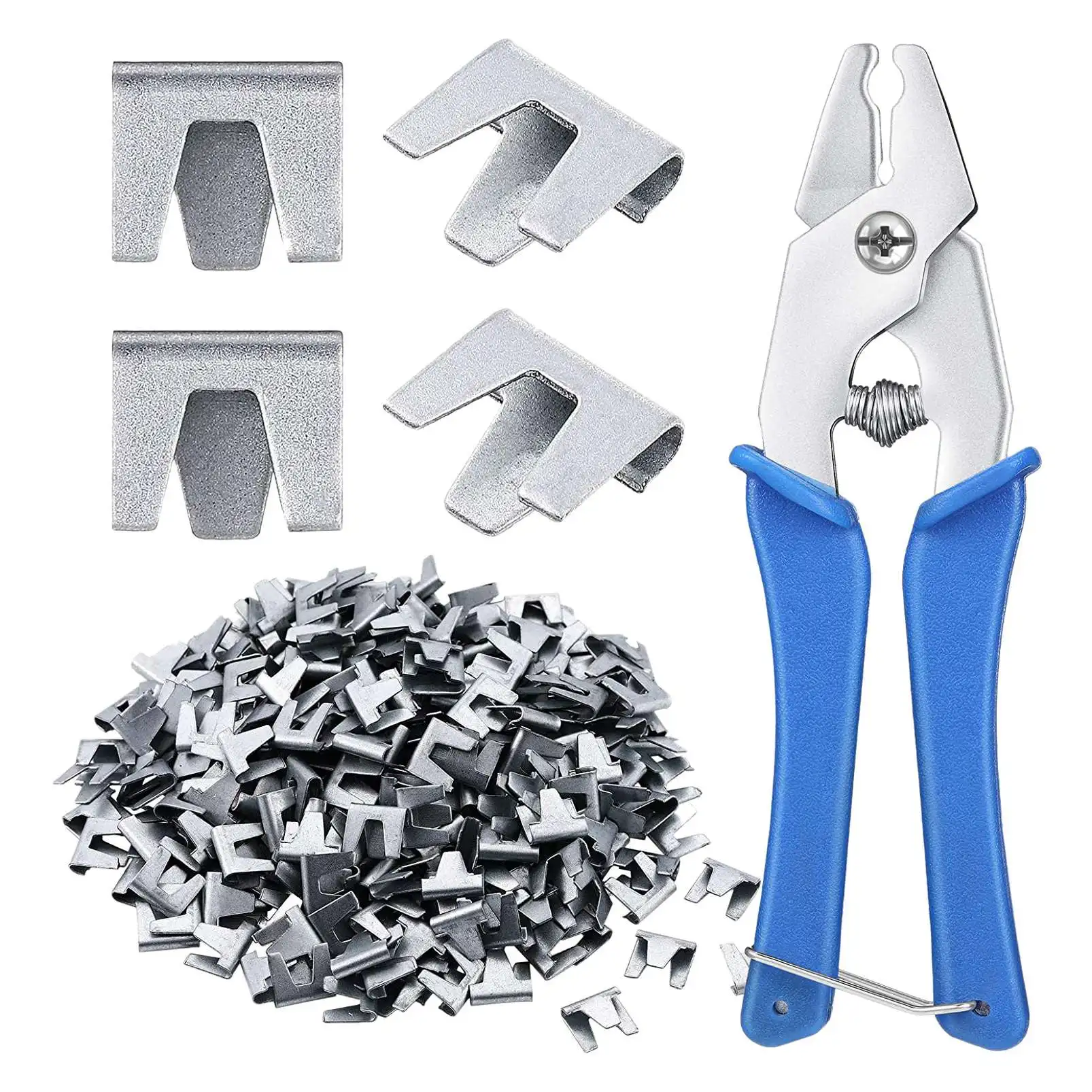 300 шт. зажимы для проволочной клетки с 1 зажимом для проволочной клетки Защелкивающиеся плоскогубцы подходят для клетки для кроликов, куриц, ...
300 шт. зажимы для проволочной клетки с 1 зажимом для проволочной клетки Защелкивающиеся плоскогубцы подходят для клетки для кроликов, куриц, ...