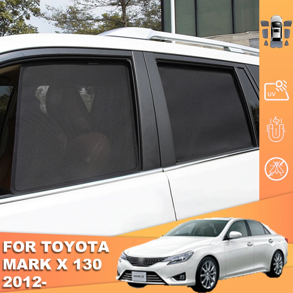 For Toyota MARK X II GRX13 2009-2019 Magnetic Car Sunshade Front Windshield Mesh Frame Curtain Rear Side Window Sun Shade
For Toyota MARK X II GRX13 2009-2019 Magnetic Car Sunshade Front Windshield Mesh Frame Curtain Rear Side Window Sun Shade