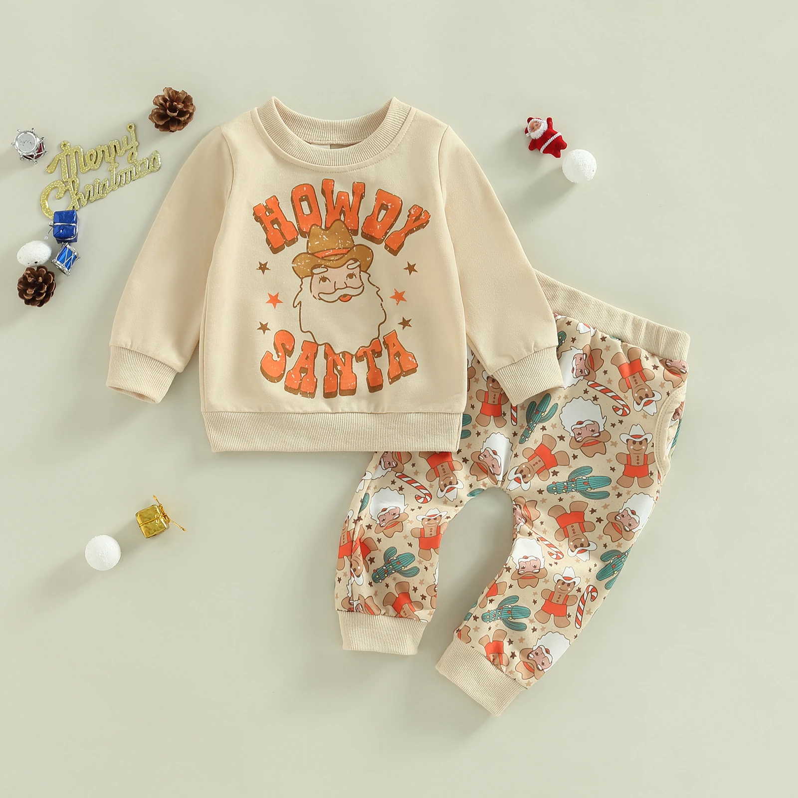 TR Christmas Infant Baby Girls Boys Outfit Sets Long Sleeve O Neck Pullover + Cartoon Print Pants Xmas Clothes
TR Christmas Infant Baby Girls Boys Outfit Sets Long Sleeve O Neck Pullover + Cartoon Print Pants Xmas Clothes