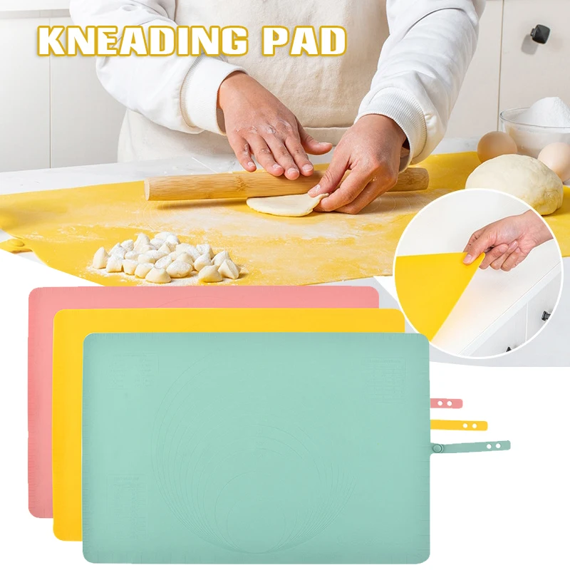 Silicone Kneading Pad Extra Large Kitchen Tools Silicone Pad For Rolling Dough Pizza Dough Non-stick Maker Holder Kitchen Tools
Silicone Kneading Pad Extra Large Kitchen Tools Silicone Pad For Rolling Dough Pizza Dough Non-stick Maker Holder Kitchen Tools