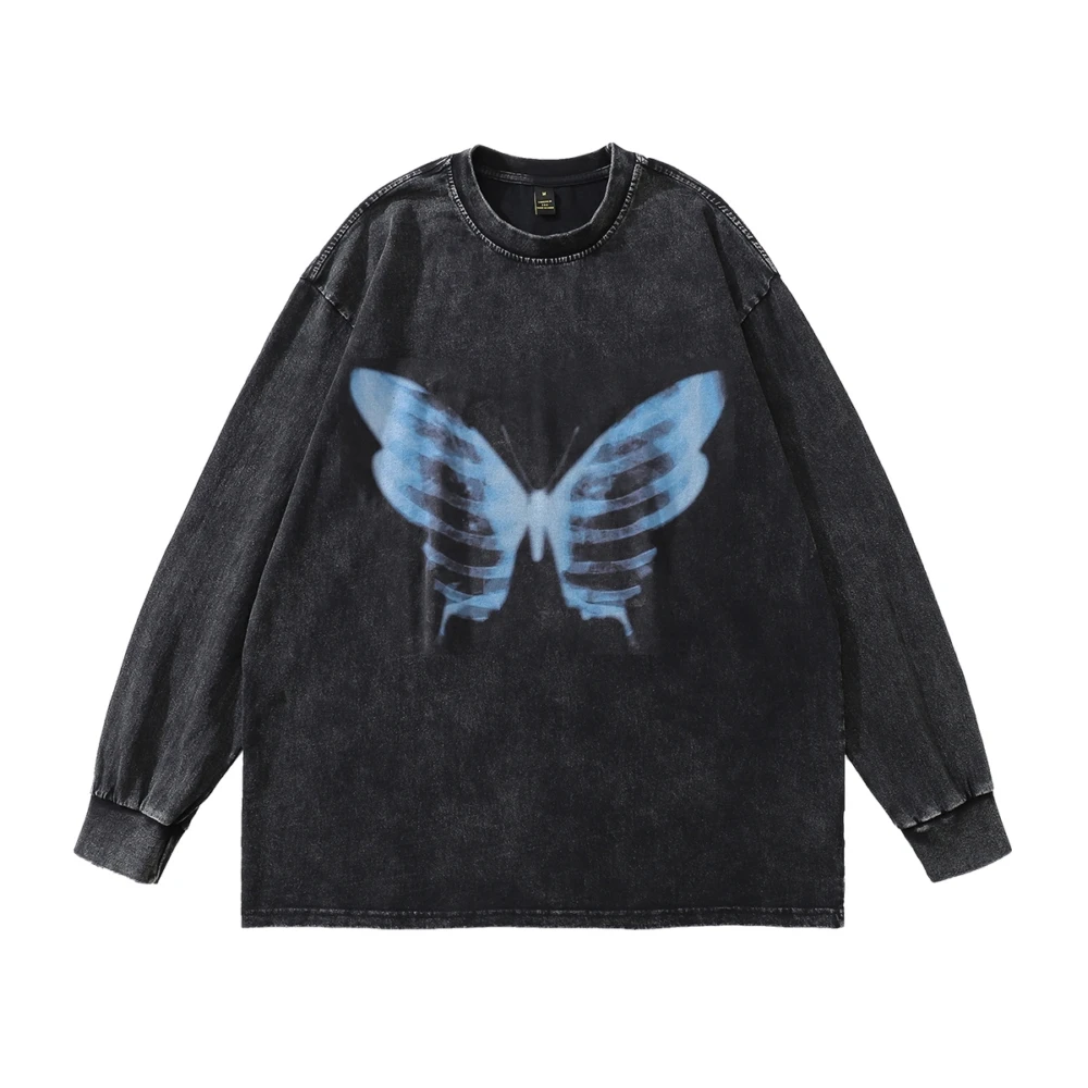 High Street Streetwear Oversized T Shirts Y2k Men Women Grunge Retro Black Anime Tees Harajuku Cotton Long Sleeve Vintage Tops
High Street Streetwear Oversized T Shirts Y2k Men Women Grunge Retro Black Anime Tees Harajuku Cotton Long Sleeve Vintage Tops