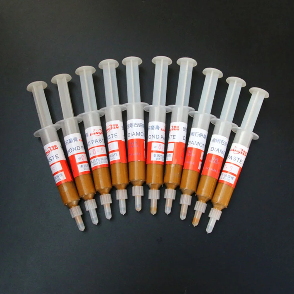 12pcs Polishing Compound Lapping Diamond Paste Polishing for Gemstone Metal Steel Jewellery Mirror
12pcs Polishing Compound Lapping Diamond Paste Polishing for Gemstone Metal Steel Jewellery Mirror