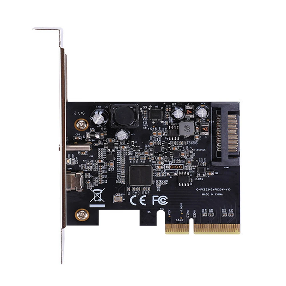 Плата расширения PCI-E 3,0 на USB 3,2, 2 порта, адаптер-концентратор для настольного конвертера, адаптер, инструменты
Плата расширения PCI-E 3,0 на USB 3,2, 2 порта, адаптер-концентратор для настольного конвертера, адаптер, инструменты