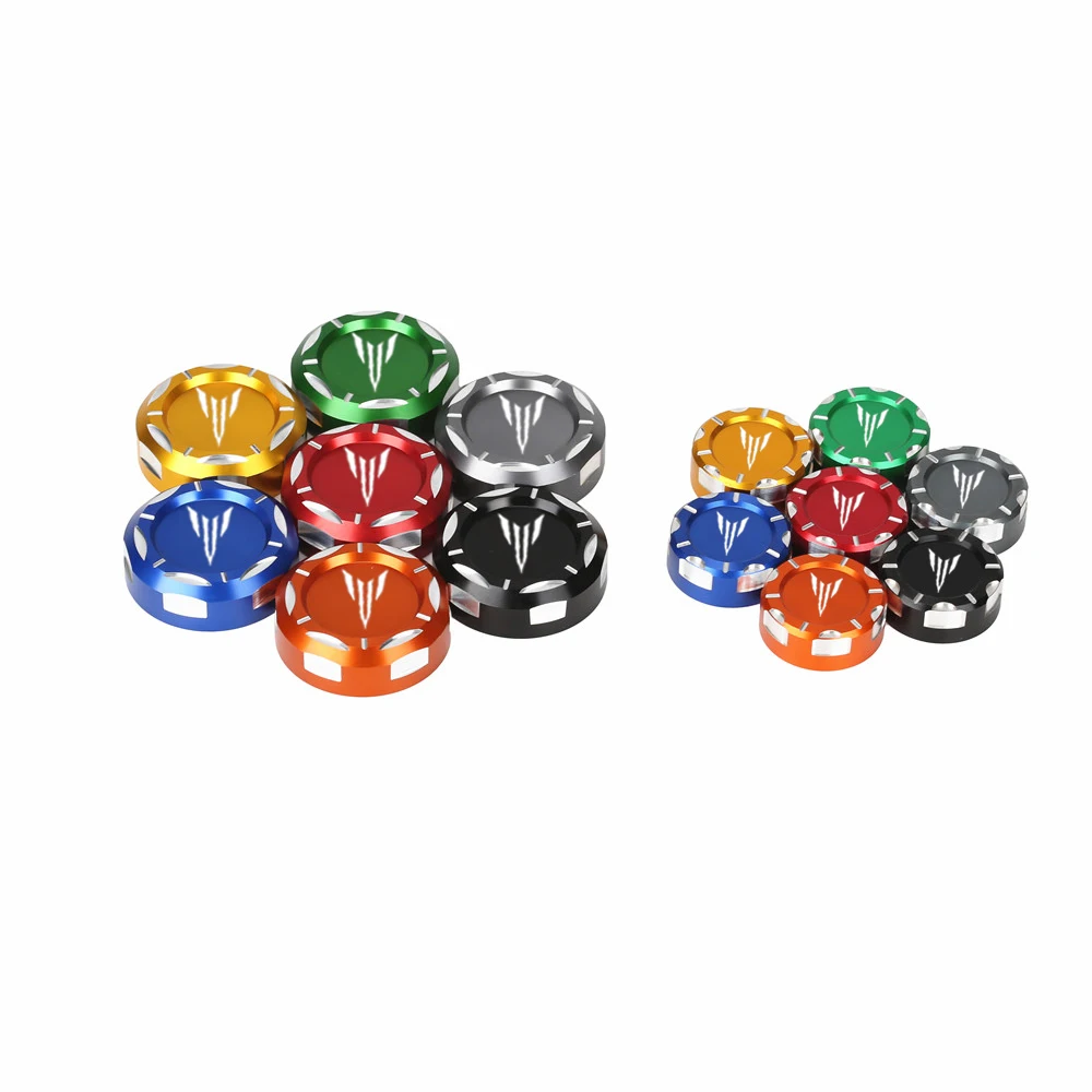 Motorcycle 3D Front Rear Brake Fluid Reservoir Cover Cap Accessories For Yamama YZF-R1 R6 10-2022 YZF-R7 21-23 Tracer 9/GT 21-22
Motorcycle 3D Front Rear Brake Fluid Reservoir Cover Cap Accessories For Yamama YZF-R1 R6 10-2022 YZF-R7 21-23 Tracer 9/GT 21-22