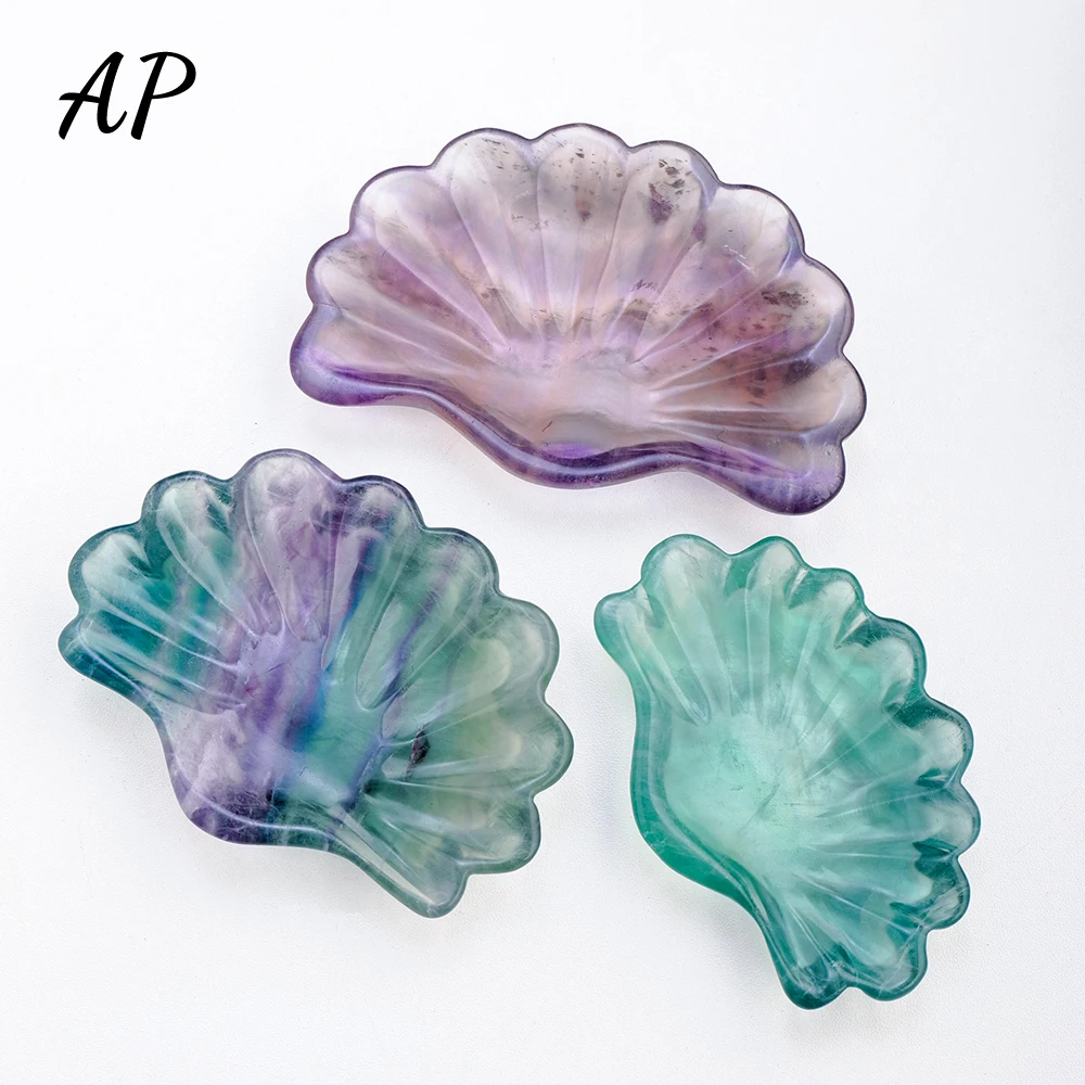 1KG Natural Carved Crystal Green Fluorite Shell Shape Bowl Healing Stone Energy Gemstone Green Crystal Bowl-like Object Ornament
1KG Natural Carved Crystal Green Fluorite Shell Shape Bowl Healing Stone Energy Gemstone Green Crystal Bowl-like Object Ornament