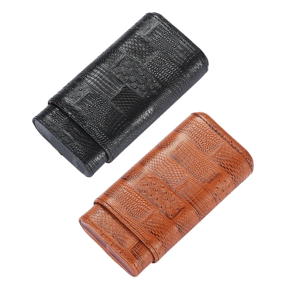 Leather Cigar Case Travel Humidor Cedar Wood Cigar Box 3 Tubes Cigar Portable Mini Cigar Humidor Box As Christmas Gift
Leather Cigar Case Travel Humidor Cedar Wood Cigar Box 3 Tubes Cigar Portable Mini Cigar Humidor Box As Christmas Gift