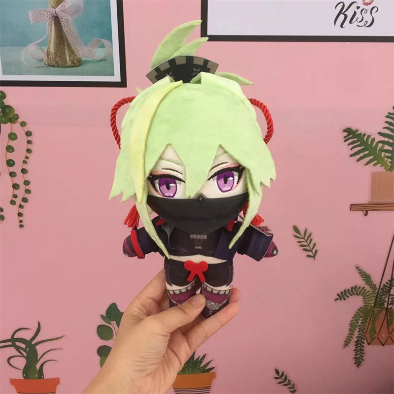 Аниме Kuki Shinobu, плюшевая кукла, игра Genshin Impact, милая мягкая набивная подушка, подарок для детей на день рождения, 20 см
Аниме Kuki Shinobu, плюшевая кукла, игра Genshin Impact, милая мягкая набивная подушка, подарок для детей на день рождения, 20 см
