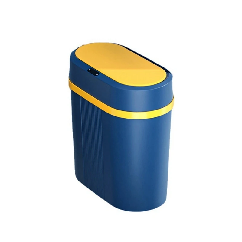 Smart Sensor Trash Can Electronic Automatic Garbage Bin Waterproof Bathroom Kitchen Dustbin Intelligent Waste Bin Blue
Smart Sensor Trash Can Electronic Automatic Garbage Bin Waterproof Bathroom Kitchen Dustbin Intelligent Waste Bin Blue