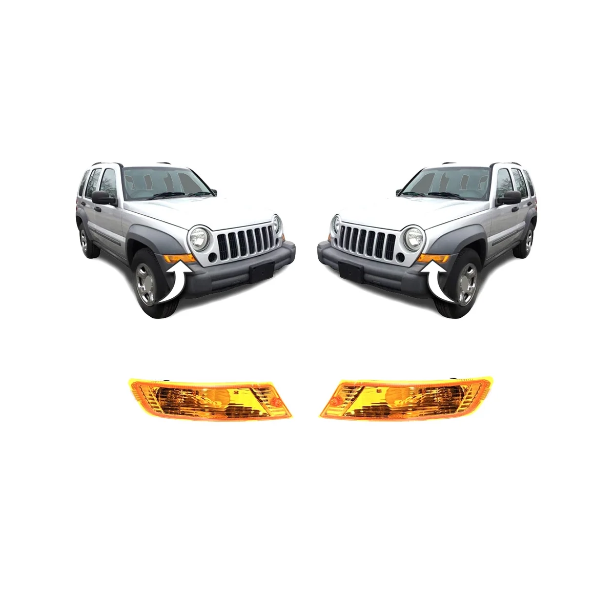 Car Side Marker Indicator with LED Daytime Light for Liberty 2005-2007 55156766AE 55156767AD
Car Side Marker Indicator with LED Daytime Light for Liberty 2005-2007 55156766AE 55156767AD